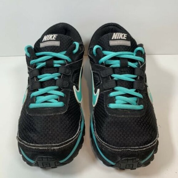Nike Women’s Size 7 Dual Fusion X 407847-004 Black Running Shoes - Picture 2 of 11